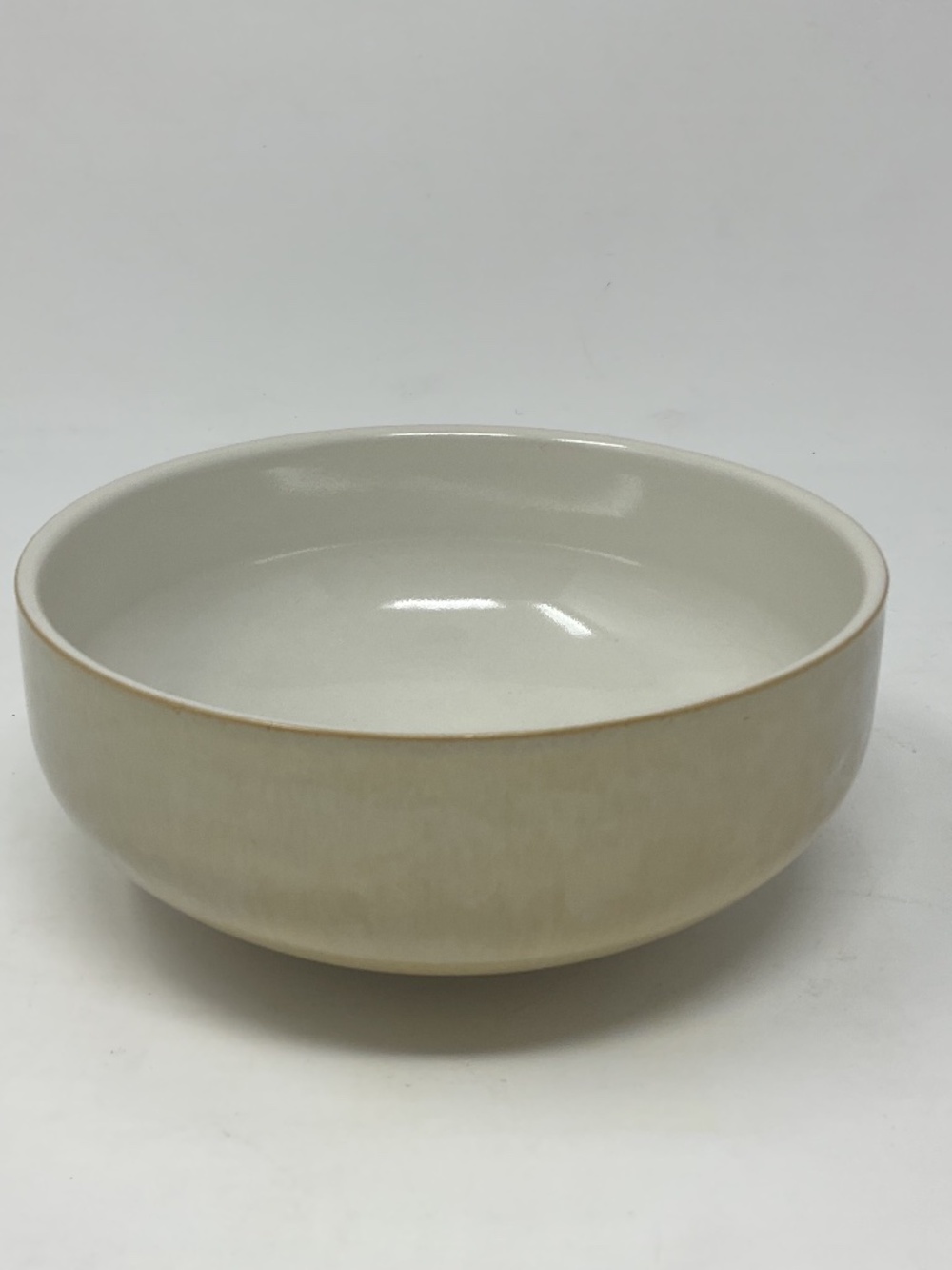 Denby Caramel (retired) Stoneware Soup Cereal Bowl (4 available $25 EACH)